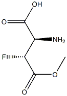 아스파르티카산,3-플루오로-,4-메틸에스테르,에리트로-(9CI)