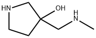 772304-37-7 3-Pyrrolidinol,3-[(methylamino)methyl]-(9CI)