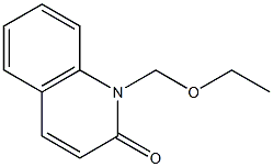 2(1H)-Quinolinone,1-(ethoxymethyl)-(9CI) Structure