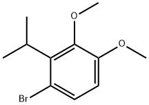 1-broMo-2-isopropyl-3,4-diMethoxybenzene 化学構造式