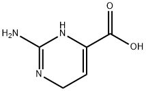 4-Pyrimidinecarboxylicacid,2-amino-1,6-dihydro-(9CI) Struktur