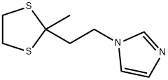 1H-Imidazole,1-[2-(2-methyl-1,3-dithiolan-2-yl)ethyl]-(9CI) 化学構造式