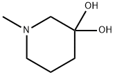 3,3-Piperidinediol,1-methyl-(9CI) Struktur