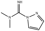 1H-Pyrazole-1-carboximidamide,N,N-dimethyl-(9CI) 结构式