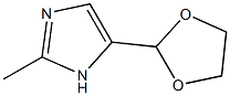 1H-Imidazole,4-(1,3-dioxolan-2-yl)-2-methyl-(9CI) Structure