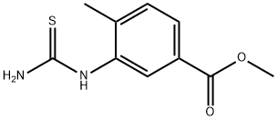 Methyl 4-Methyl-3-thioureidobenzoate 结构式