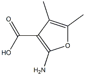 3-Furancarboxylicacid,2-amino-4,5-dimethyl-(9CI) Structure