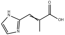 2-Propenoicacid,3-(1H-imidazol-2-yl)-2-methyl-(9CI) 结构式