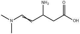 4-Pentenoicacid,3-amino-5-(dimethylamino)-(9CI) Struktur