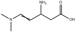 4-Pentenoicacid,3-amino-5-(dimethylamino)-(9CI) 结构式