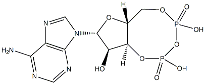 cyclic adenosine 3',5'-diphosphate Structure