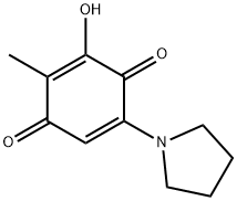 2,5-Cyclohexadiene-1,4-dione,3-hydroxy-2-methyl-5-(1-pyrrolidinyl)-(9CI)|