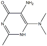 4(1H)-Pyrimidinone,5-amino-6-(dimethylamino)-2-methyl-(9CI)|