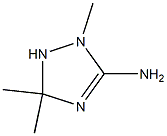 1H-1,2,4-Triazol-3-amine,2,5-dihydro-2,5,5-trimethyl-(9CI) 结构式