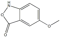 2,1-Benzisoxazol-3(1H)-one,5-methoxy-(9CI),773851-02-8,结构式