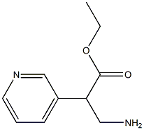 ADH-583:ETHYL 3-AMINO-2-(PYRIDIN-3-YL)PROPANOATE Struktur