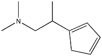 1,3-Cyclopentadiene-1-ethanamine,N,N,beta-trimethyl-(9CI)|