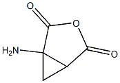 3-Oxabicyclo[3.1.0]hexane-2,4-dione,1-amino-(9CI) 化学構造式