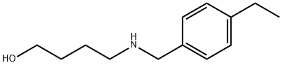 1-Butanol,4-[[(4-ethylphenyl)methyl]amino]-(9CI) Structure