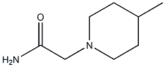 1-Piperidineacetamide,4-methyl-(9CI),774195-60-7,结构式