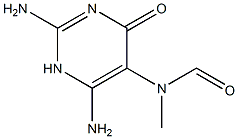 N(5)-methyl-N(5)-formyl-2,5,6-triamino-4-hydroxypyrimidine,77440-13-2,结构式
