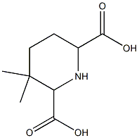 2,6-Piperidinedicarboxylicacid,3,3-dimethyl-(9CI) Structure