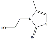 3(2H)-Thiazoleethanol,2-imino-4-methyl-(9CI) Struktur