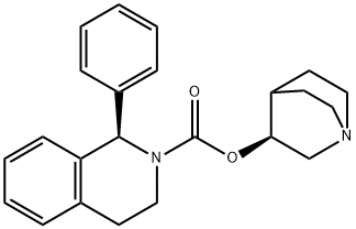 (1R,3S)-Solifenacin Succinate Struktur