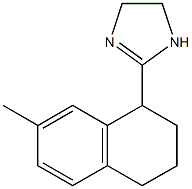 1H-Imidazole,4,5-dihydro-2-(1,2,3,4-tetrahydro-7-methyl-1-naphthalenyl)-(9CI) Struktur