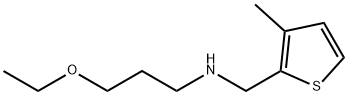 2-Thiophenemethanamine,N-(3-ethoxypropyl)-3-methyl-(9CI) Struktur