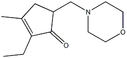 2-Cyclopenten-1-one,2-ethyl-3-methyl-5-(4-morpholinylmethyl)-(9CI)|