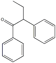 2-PHENYLBUTYROPHENONE) Struktur