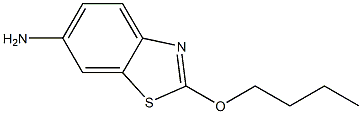 6-Benzothiazolamine,2-butoxy-(9CI) Structure
