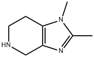 1,2-二甲基-4,5,6,7-四氢-1H-咪唑并[4,5-C]吡啶,776250-13-6,结构式