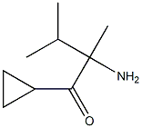 1-Butanone,2-amino-1-cyclopropyl-2,3-dimethyl-(9CI) 结构式