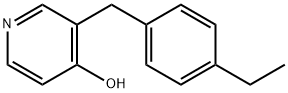 4-Pyridinol,3-[(4-ethylphenyl)methyl]-(9CI) Struktur