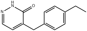 3(2H)-Pyridazinone,4-[(4-ethylphenyl)methyl]-(9CI) Structure