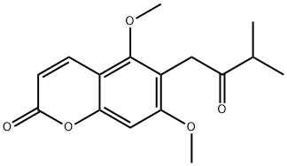 飞龙掌血内酯酮, 77636-08-9, 结构式