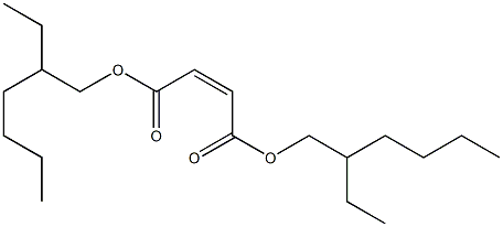 Bis-(2-ethylhexyl)ester kyseliny maleinove [czech] Struktur