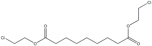 壬二酸二(2-氯乙基)酯,7769-33-7,结构式