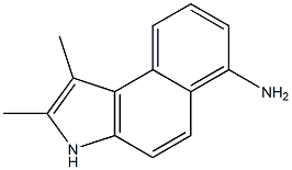 3H-벤츠[e]인돌-6-아민,1,2-디메틸-(9CI)