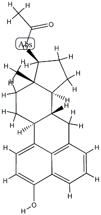 벤조(d,e)에스트라-1,3,5(10)-트리엔-3,17베타-디올17-아세테이트