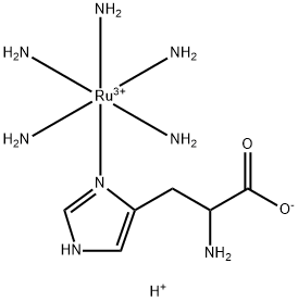 pentaammineruthenium(III)histidine complex Structure