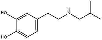1,2-Benzenediol,4-[2-[(2-methylpropyl)amino]ethyl]-(9CI) Structure