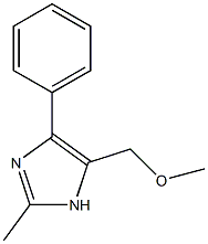 1H-Imidazole,4-(methoxymethyl)-2-methyl-5-phenyl-(9CI),777803-79-9,结构式