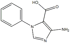 1H-Imidazole-5-carboxylicacid,4-amino-1-phenyl-(9CI) 化学構造式