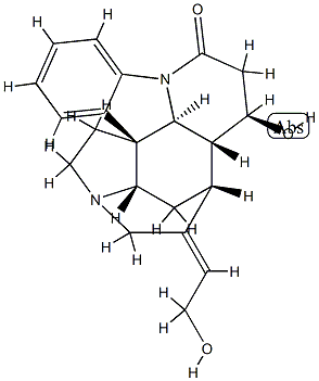 (12R)-12α-Hydroxy-12,24-secostrychnidin-10-one|