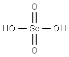 硒酸,7783-08-6,结构式