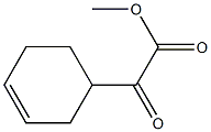 α-Oxo-(3-cyclohexenyl)acetic acid methyl ester,77846-83-4,结构式