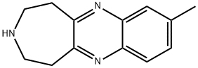 1H-Azepino[4,5-b]quinoxaline,2,3,4,5-tetrahydro-8-methyl-(9CI) Struktur